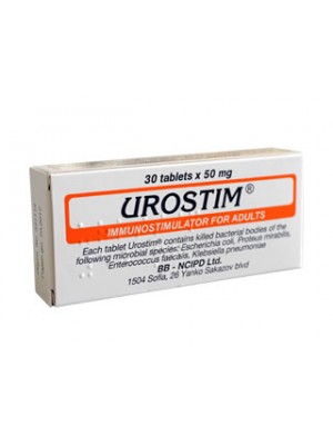 Urostim 50 mg. 30 tablets
